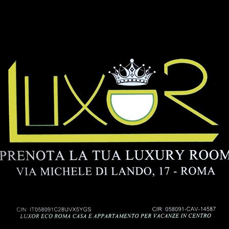 Luxor Eco Roma Casa E Appartamento Per Vacanze In Centro Piazza Bologna, Colosseo, Piazza Di Spagna, Vaticano, San Pietro, Sapienza, Fontana Di Trevi, Piazza Navona, Trastevere, Tiburtina, Termini, Aeroporto Luaran gambar