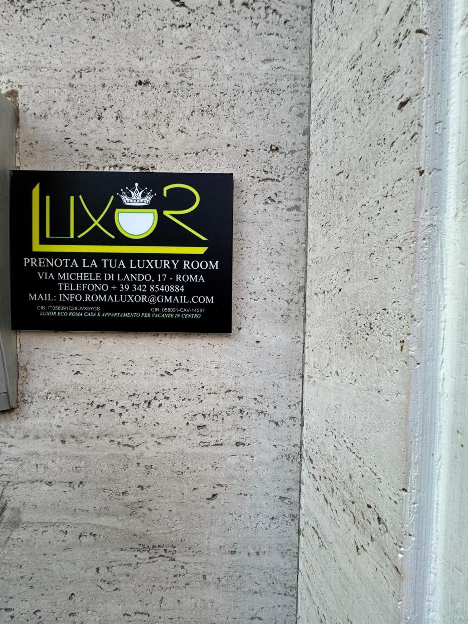 Luxor Eco Roma Casa E Appartamento Per Vacanze In Centro Piazza Bologna, Colosseo, Piazza Di Spagna, Vaticano, San Pietro, Sapienza, Fontana Di Trevi, Piazza Navona, Trastevere, Tiburtina, Termini, Aeroporto Luaran gambar