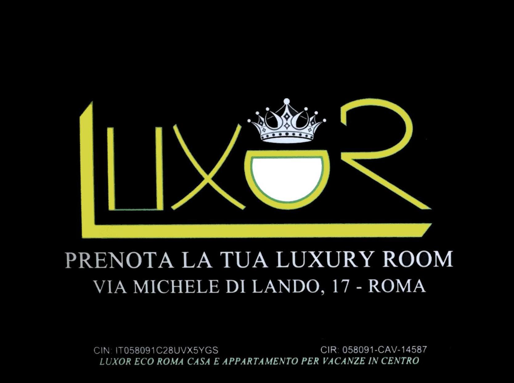 Luxor Eco Roma Casa E Appartamento Per Vacanze In Centro Piazza Bologna, Colosseo, Piazza Di Spagna, Vaticano, San Pietro, Sapienza, Fontana Di Trevi, Piazza Navona, Trastevere, Tiburtina, Termini, Aeroporto Luaran gambar